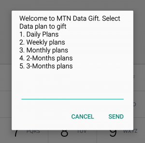 MTN Data Gifting, how to share data on MTN