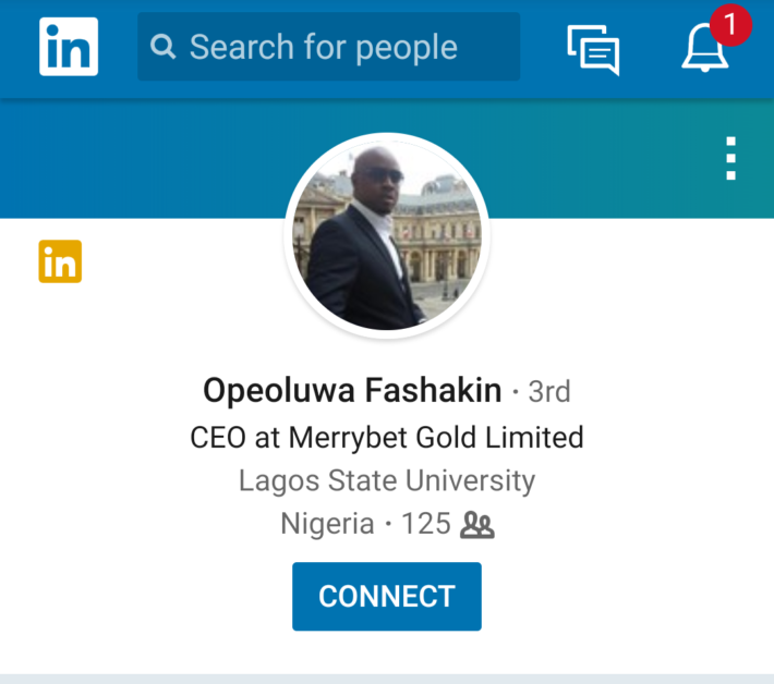 CEO, founder, Owner of Merrybet